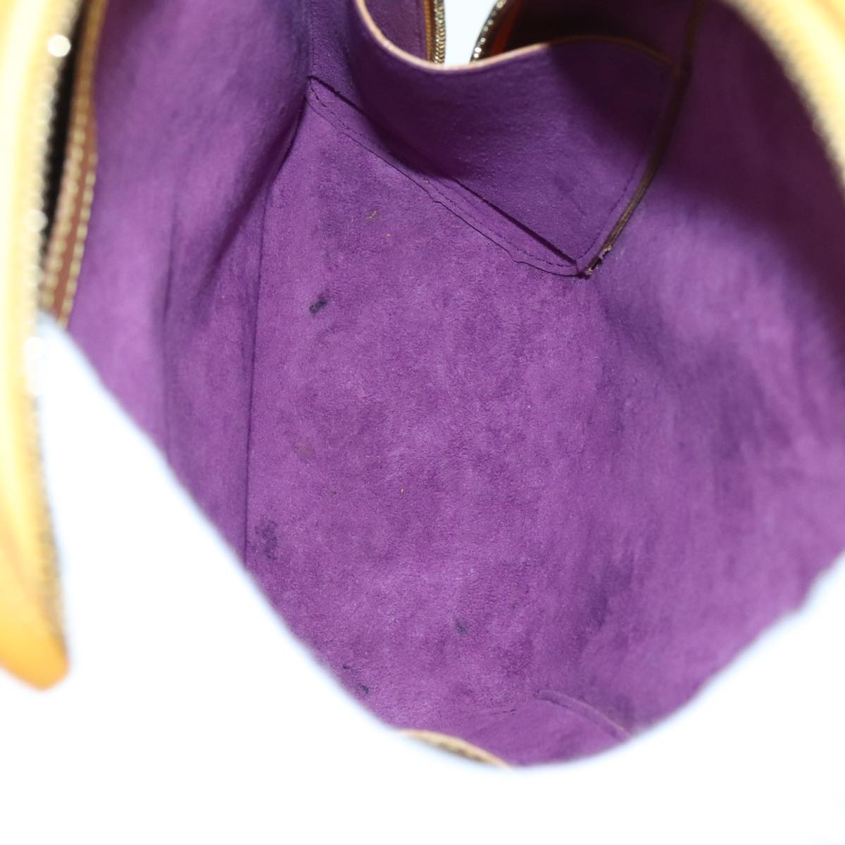 Louis Vuitton Mabillon Yellow Leather Backpack Bag