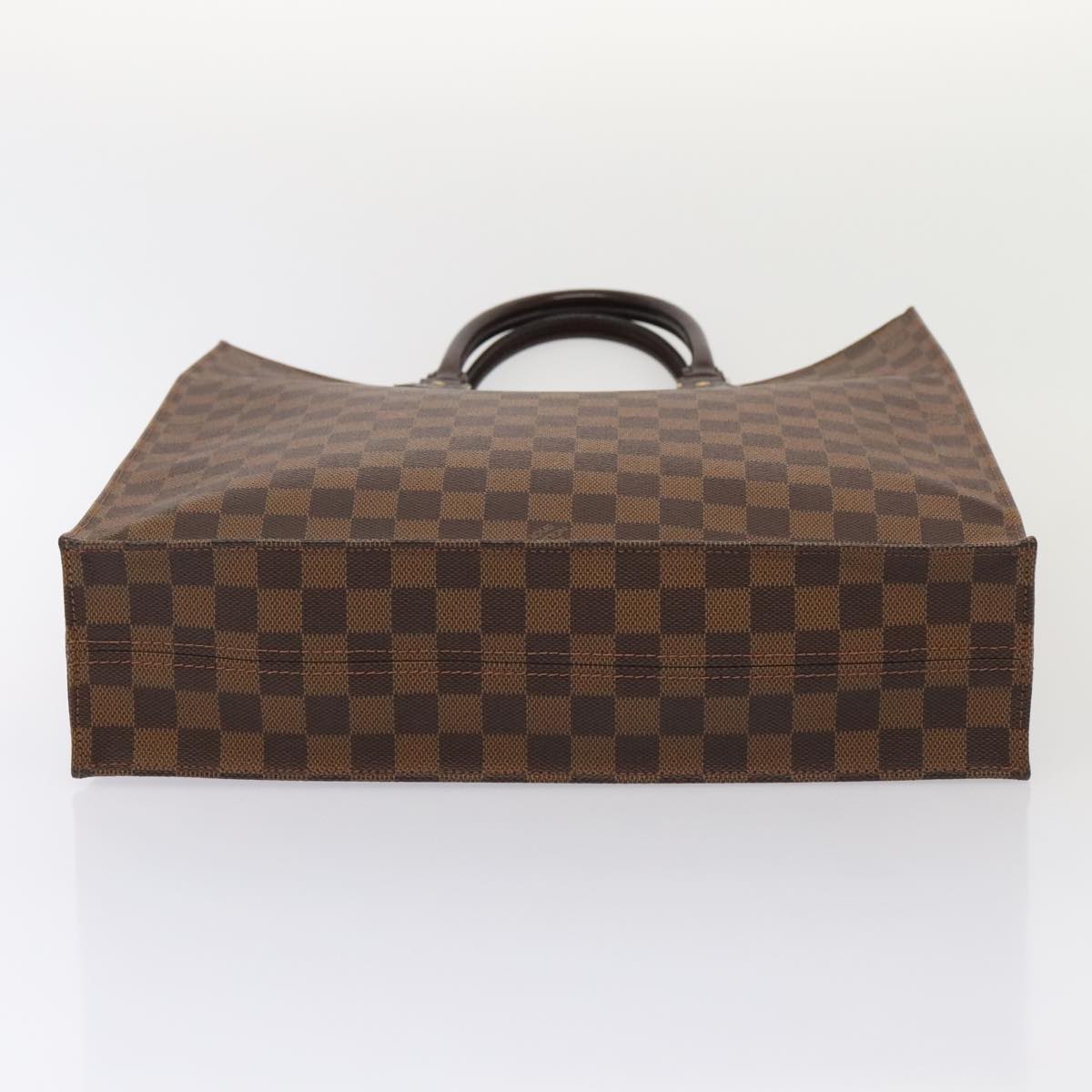 Louis Vuitton Sac Plat Brown Canvas Handbag