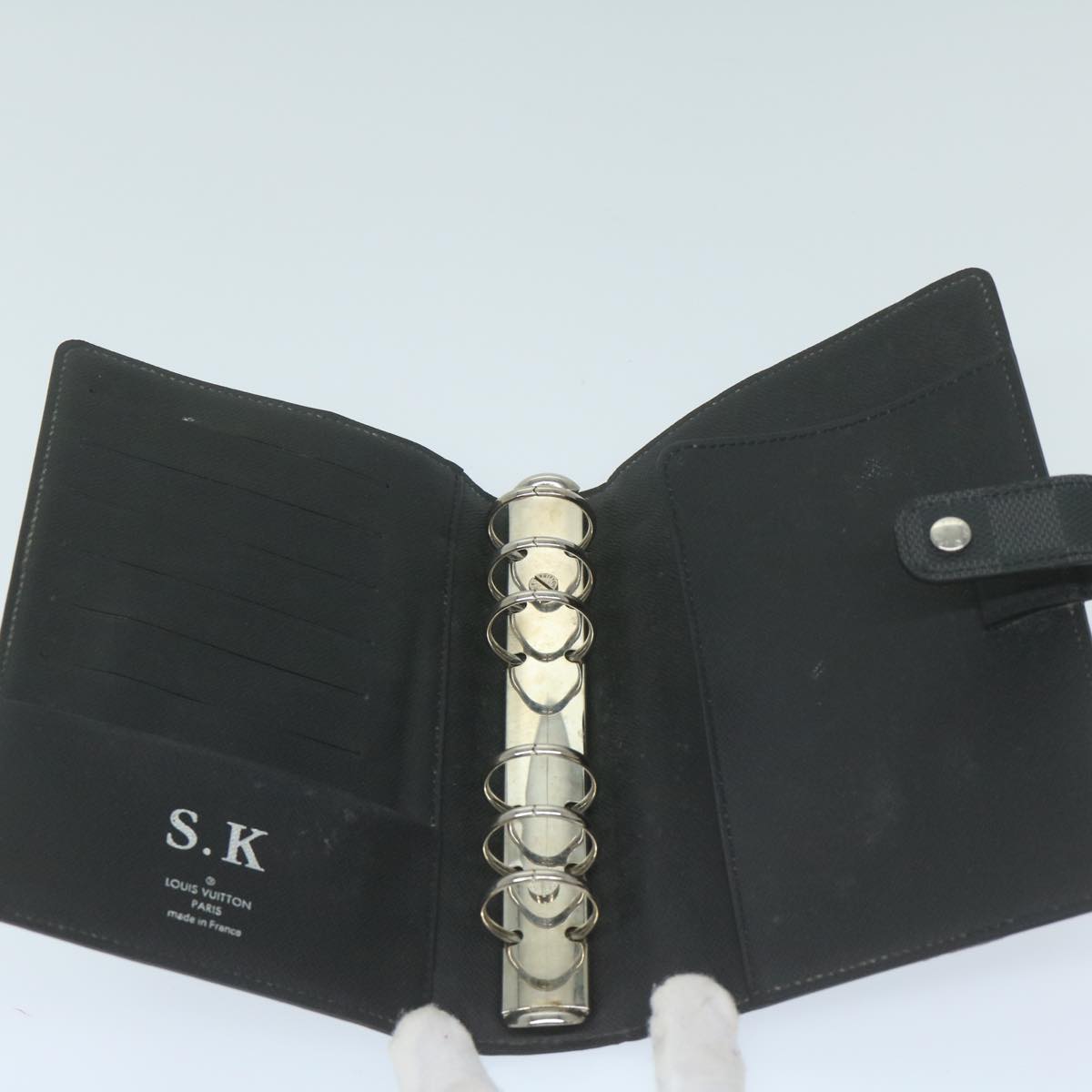 Louis Vuitton Agenda Brown Canvas Wallet