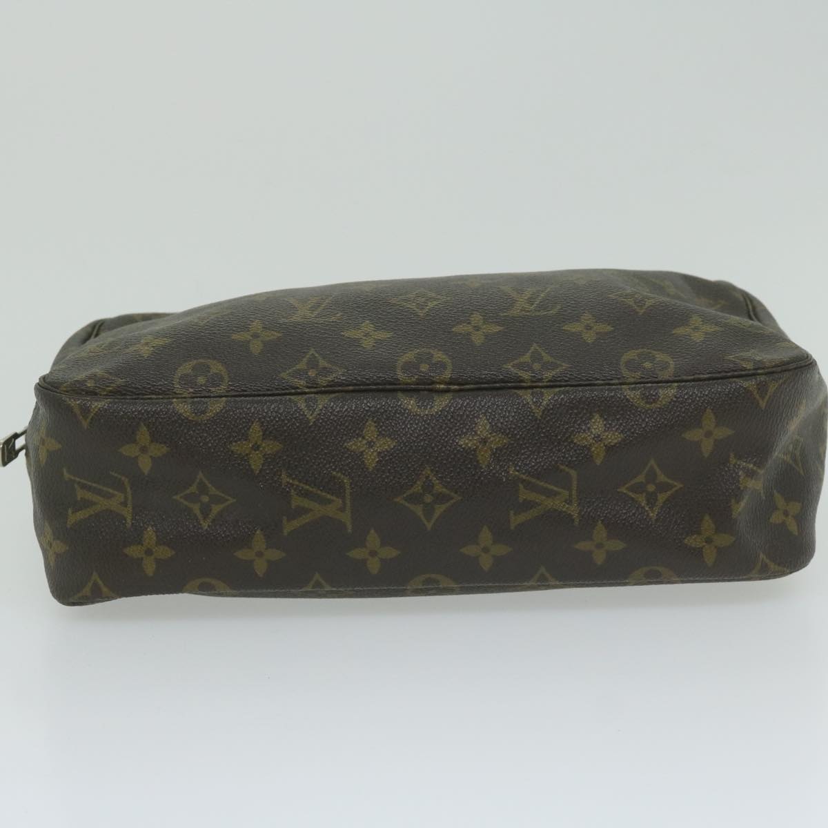 Louis Vuitton Trousse De Toilette Brown Canvas Clutch Bag