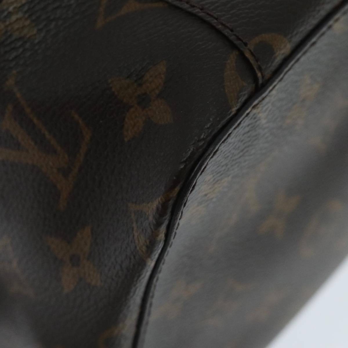 Louis Vuitton Cube Brown Canvas Clutch Bag