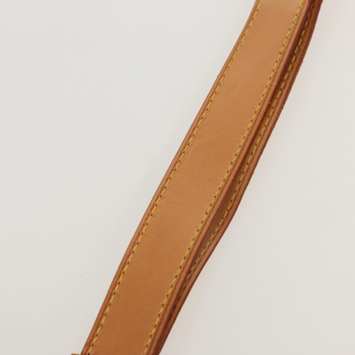 Louis Vuitton Shoulder Strap Beige Leather Bag Jewelry