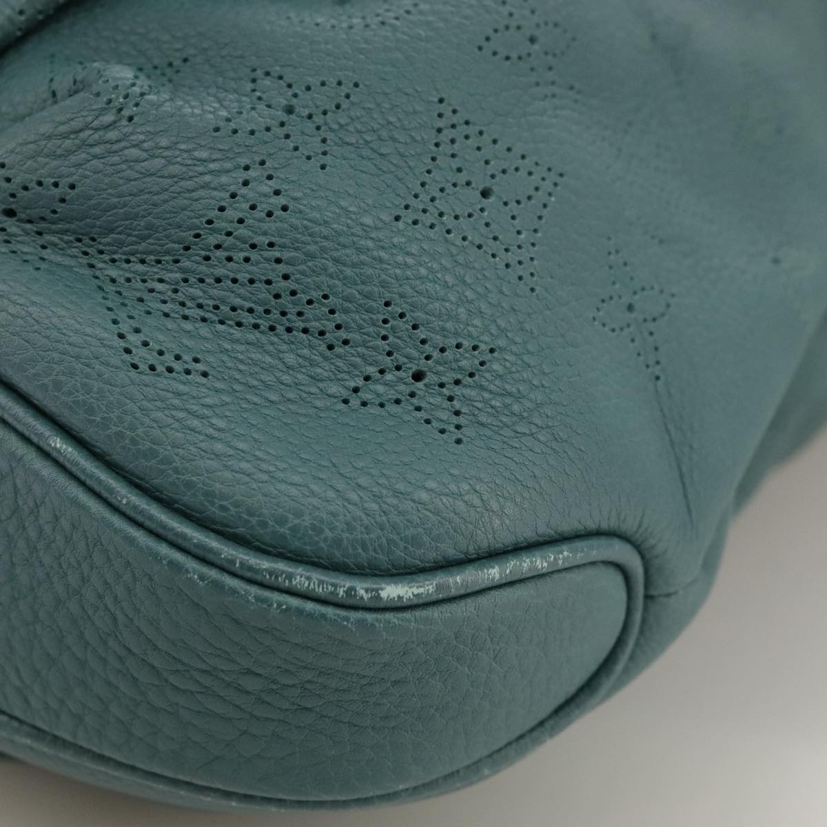 Louis Vuitton Selene Blue Leather Shoulder Bag