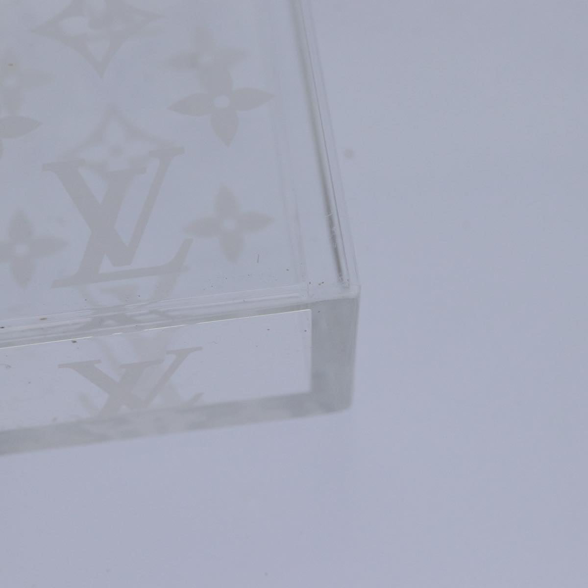 Louis Vuitton Jewelry Case Transparent Plastic Jewelleryset Jewelry