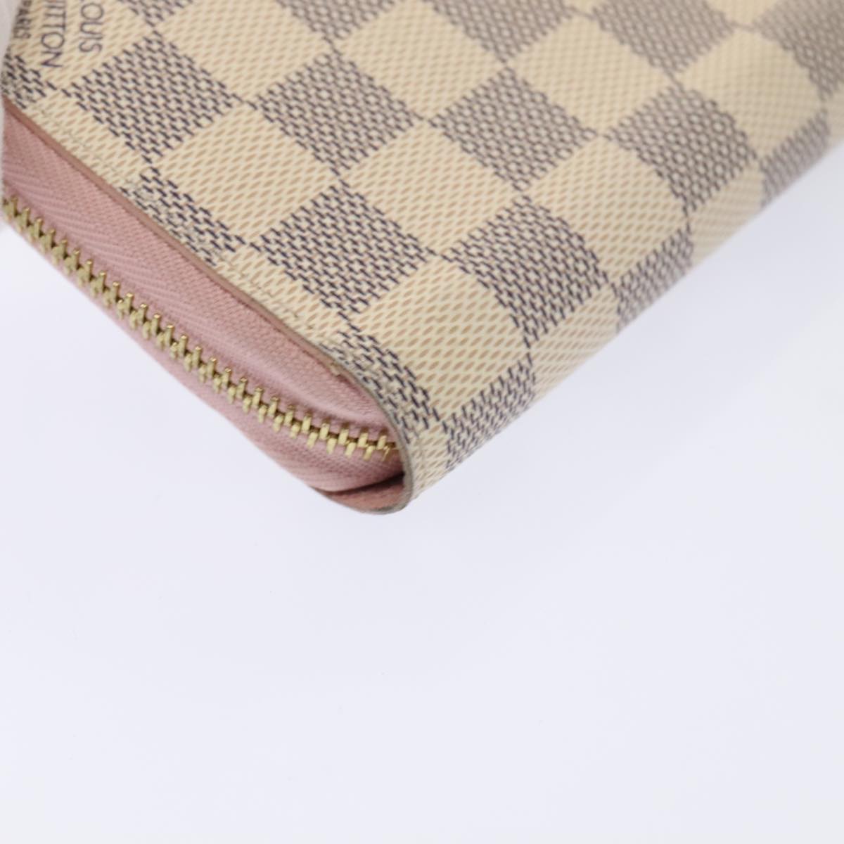 Louis Vuitton Zippy Wallet White Canvas Wallet