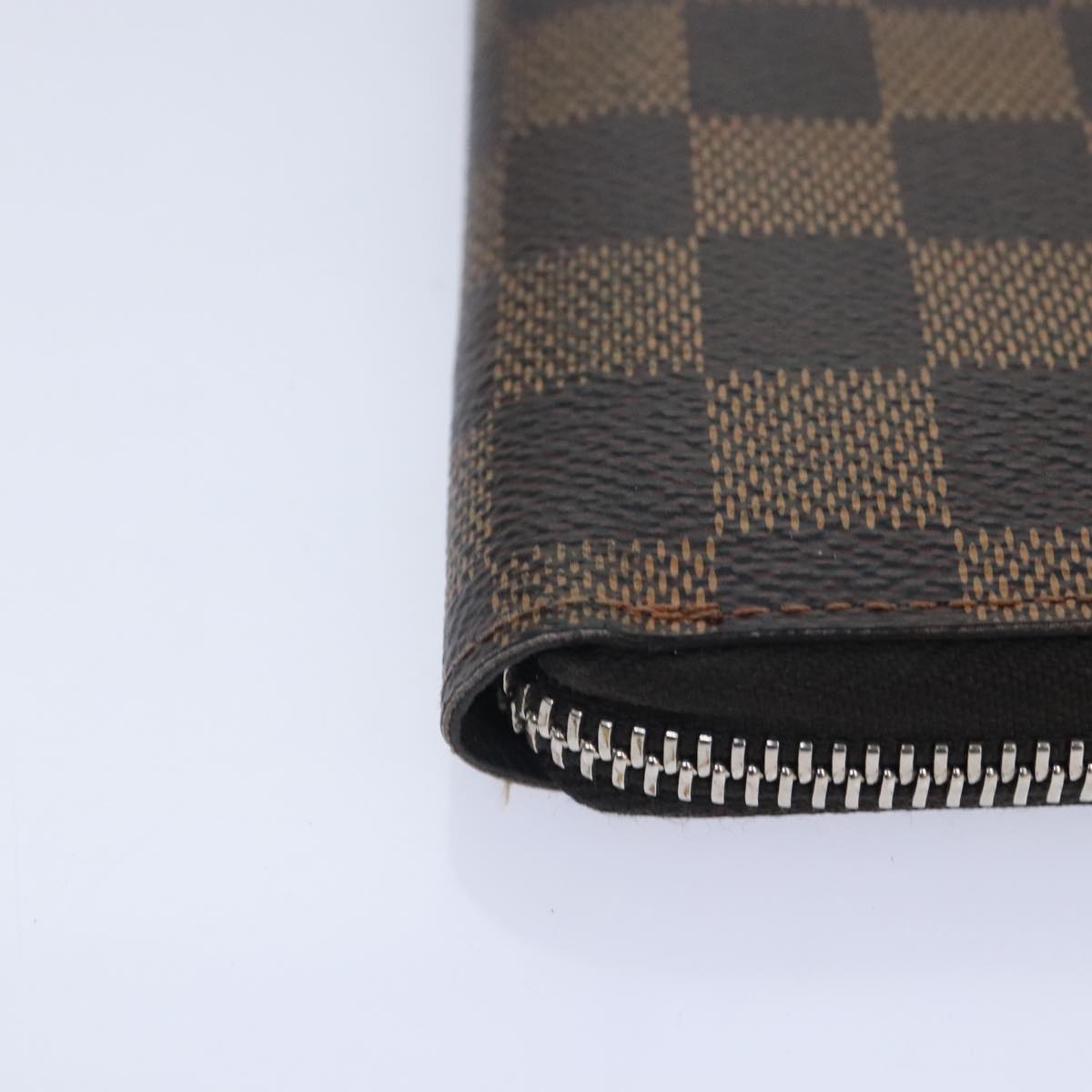 Louis Vuitton Zippy Wallet Vertical Brown Canvas Wallet