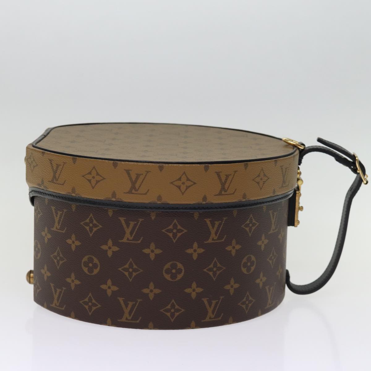 Louis Vuitton Reverse Brown Canvas Handbag