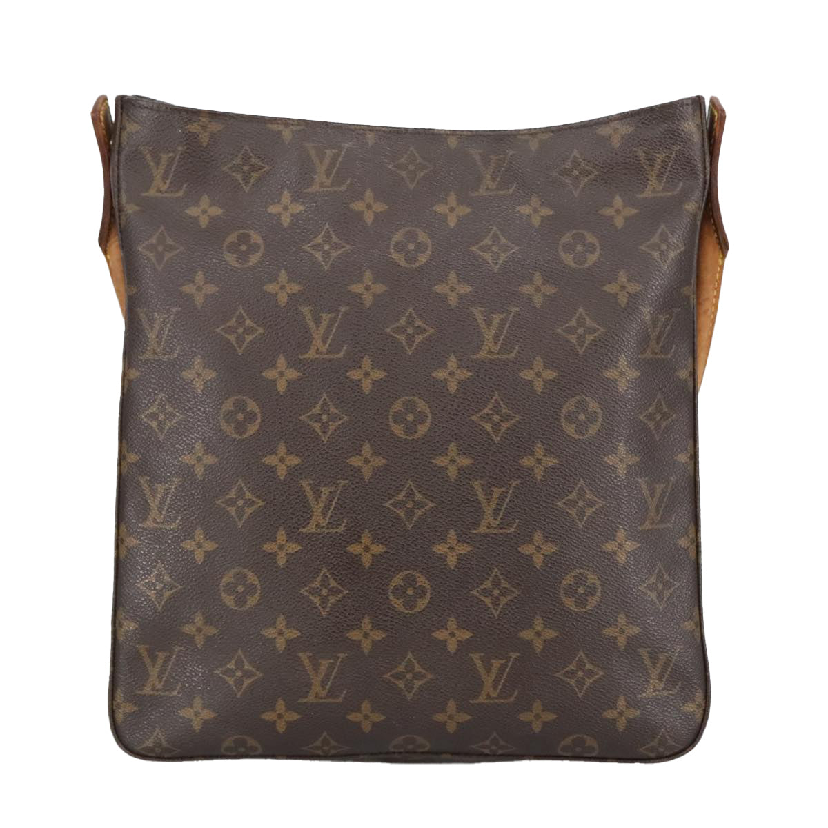 Louis Vuitton Looping Gm Brown Canvas Shoulder Bag