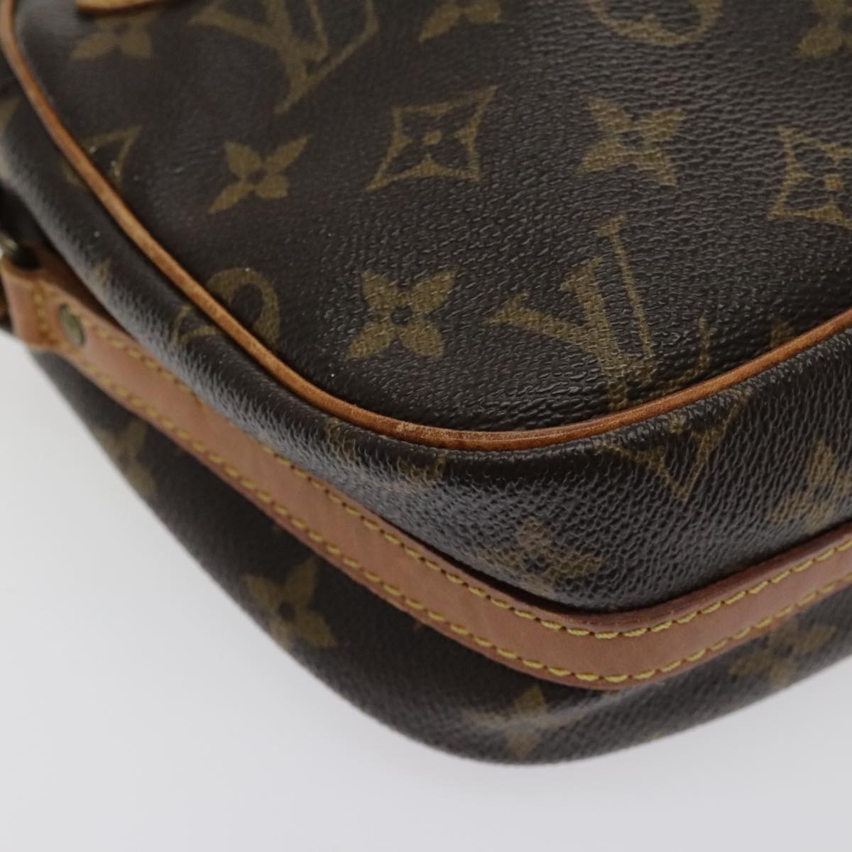 Louis Vuitton Senlis Brown Canvas Shoulder Bag