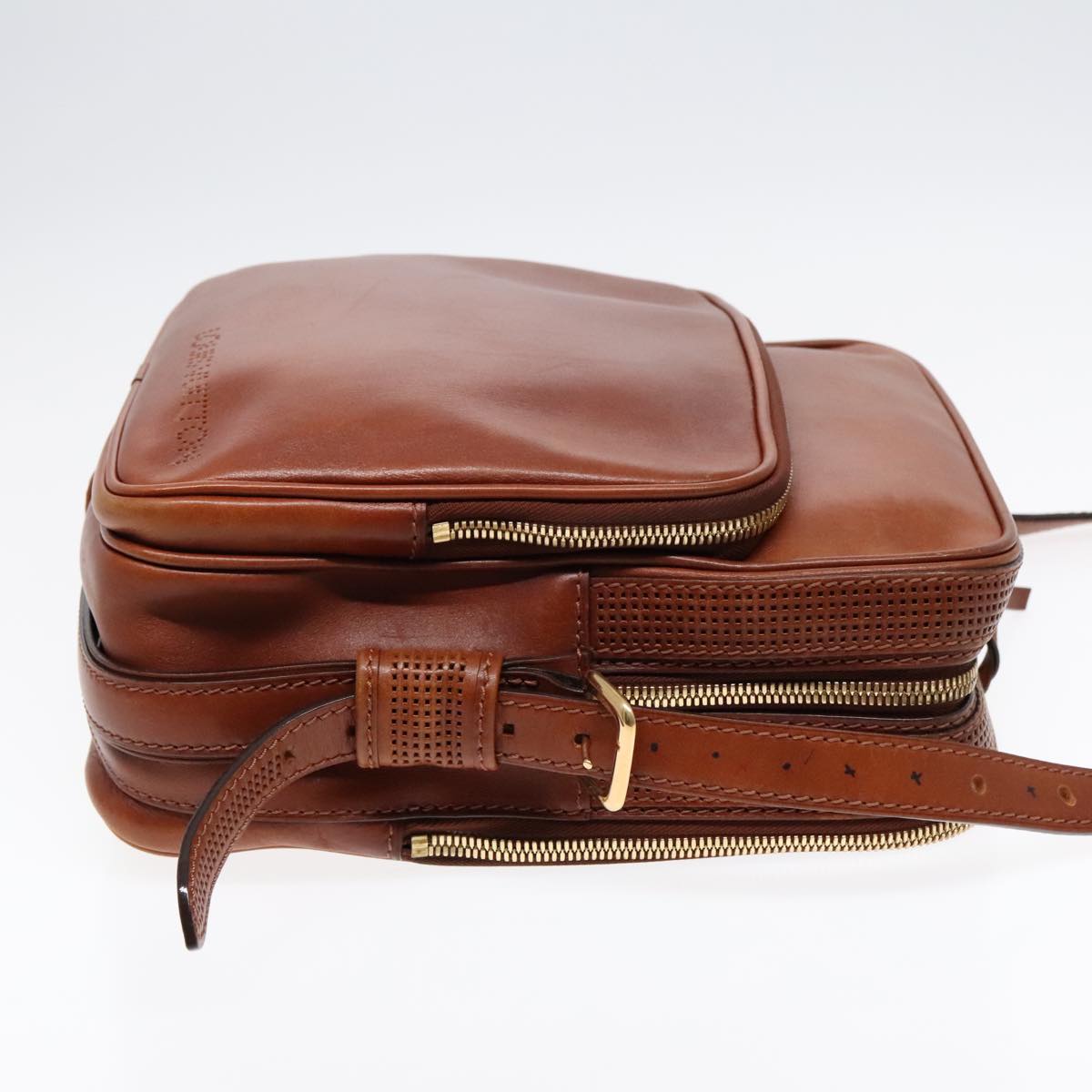 Louis Vuitton Trotteur Brown Leather Shoulder Bag