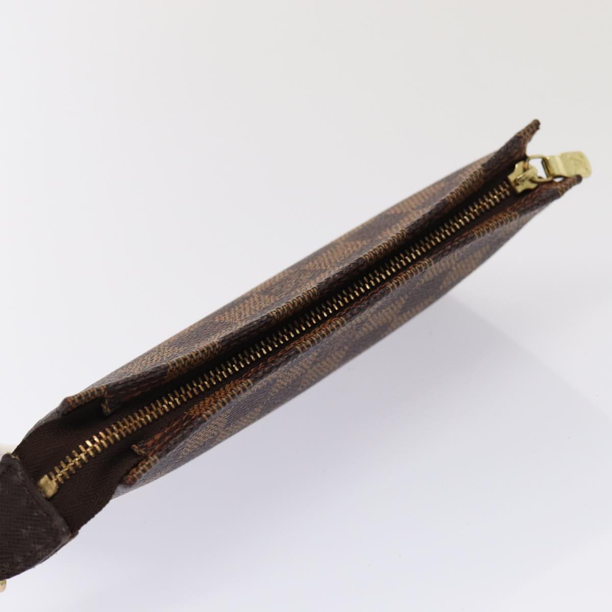 Louis Vuitton Trousse De Toilette Brown Canvas Clutch Bag
