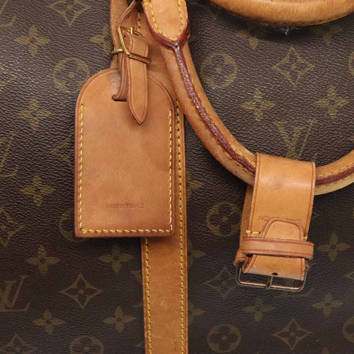 Louis Vuitton Keepall 60 Brown Canvas Travel Bag