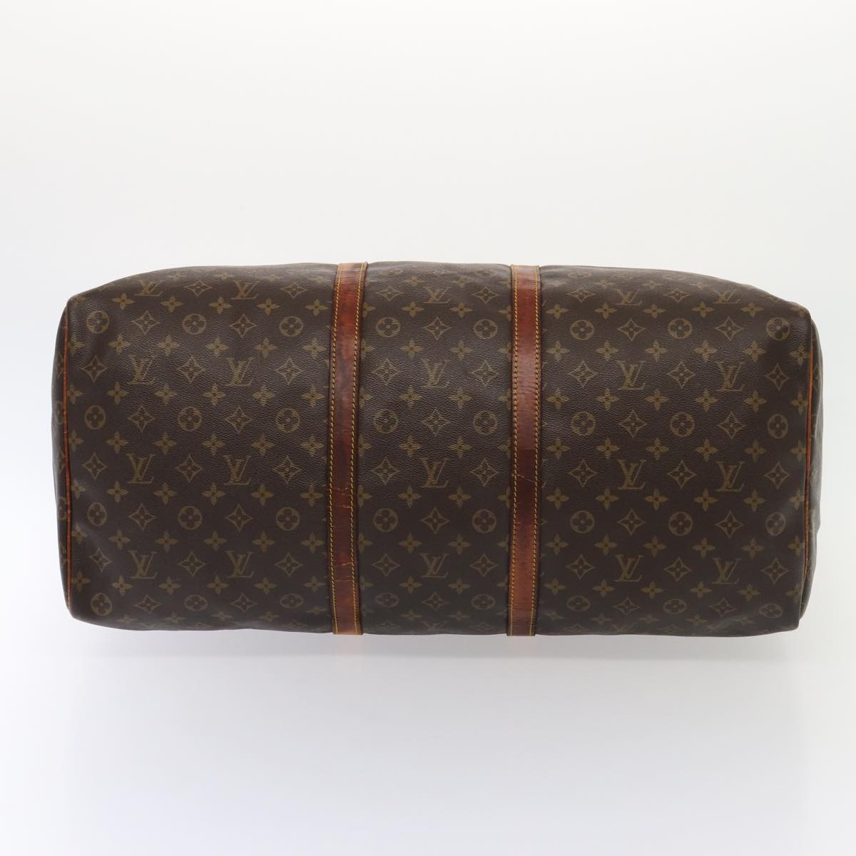 Louis Vuitton Keepall 60 Brown Canvas Travel Bag