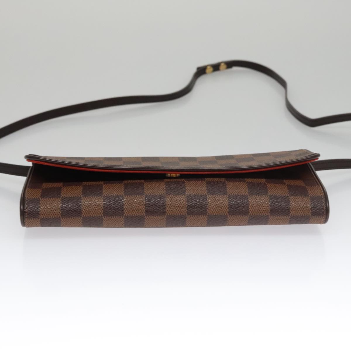 Louis Vuitton Twin Brown Canvas Shoulder Bag