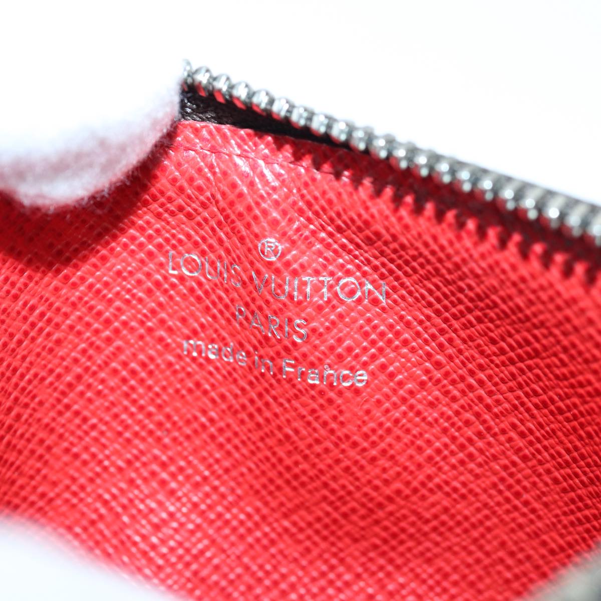 Louis Vuitton Pochette Clés Brown Canvas Wallet