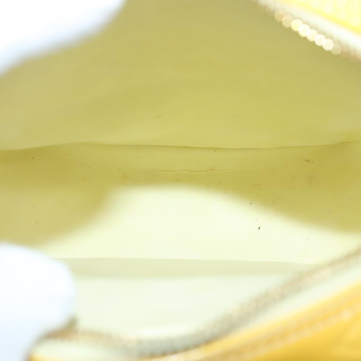 Louis Vuitton Wooster Yellow Patent Leather Shoulder Bag