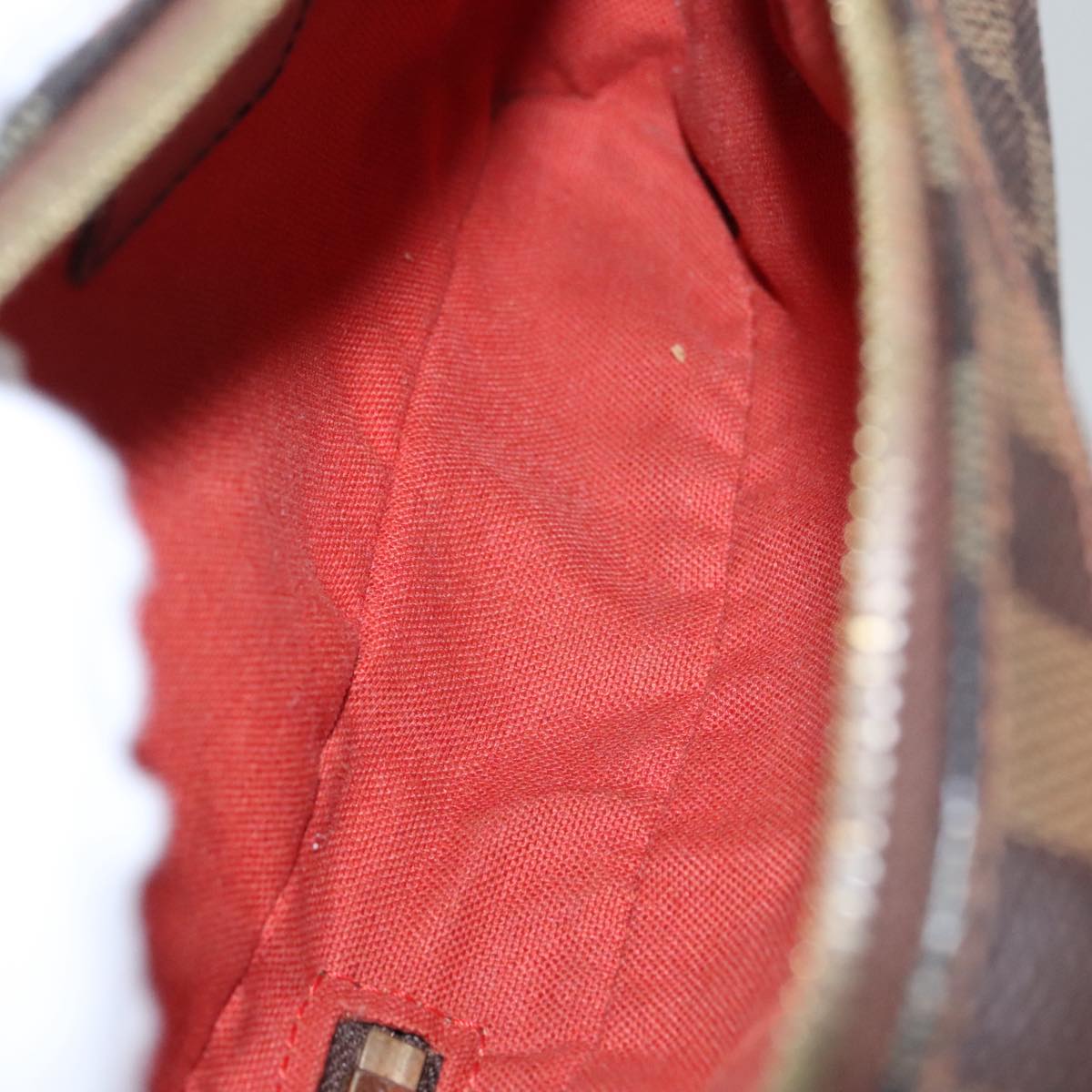 Louis Vuitton Geronimos Brown Canvas Shoulder Bag