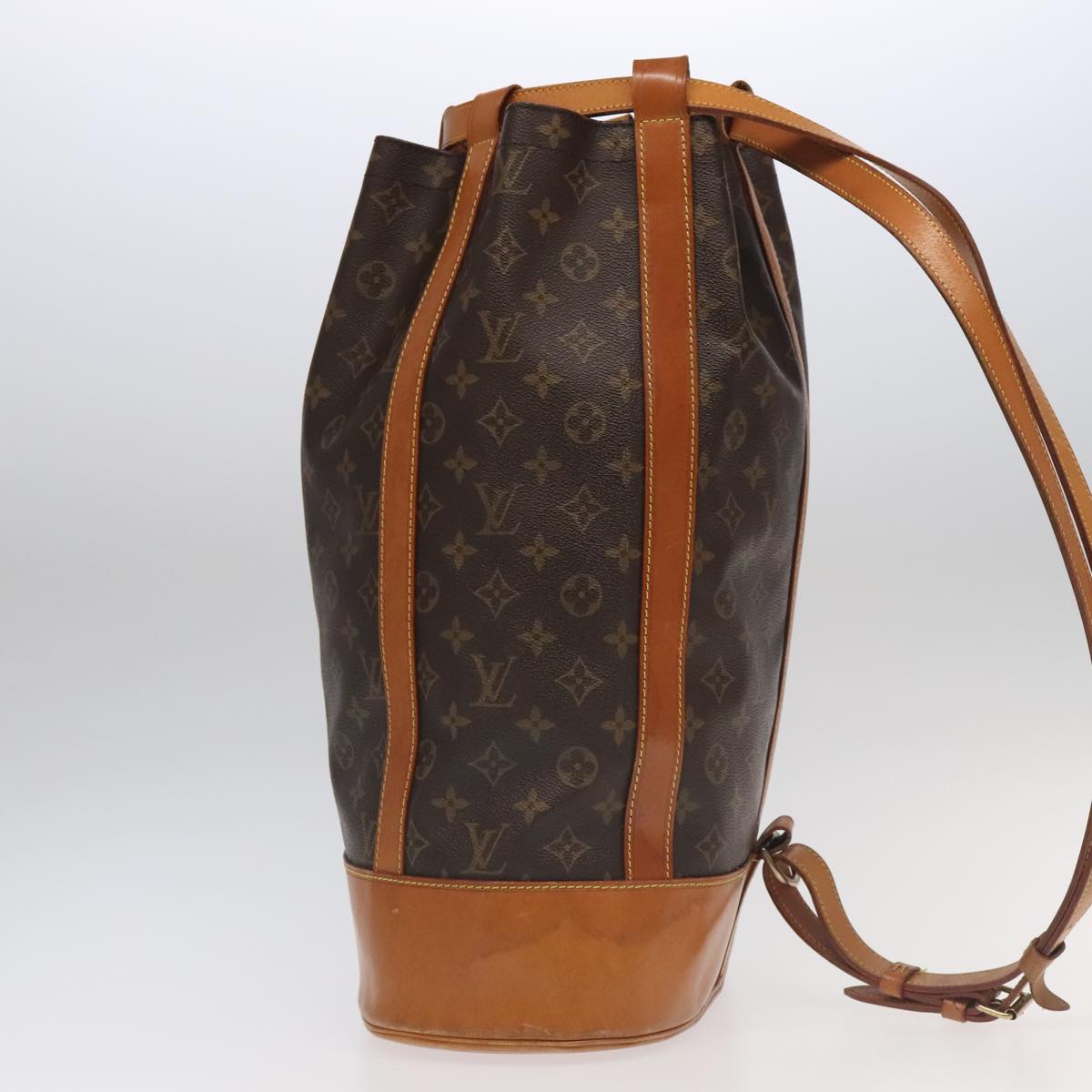 Louis Vuitton Randonnée Brown Canvas Shoulder Bag