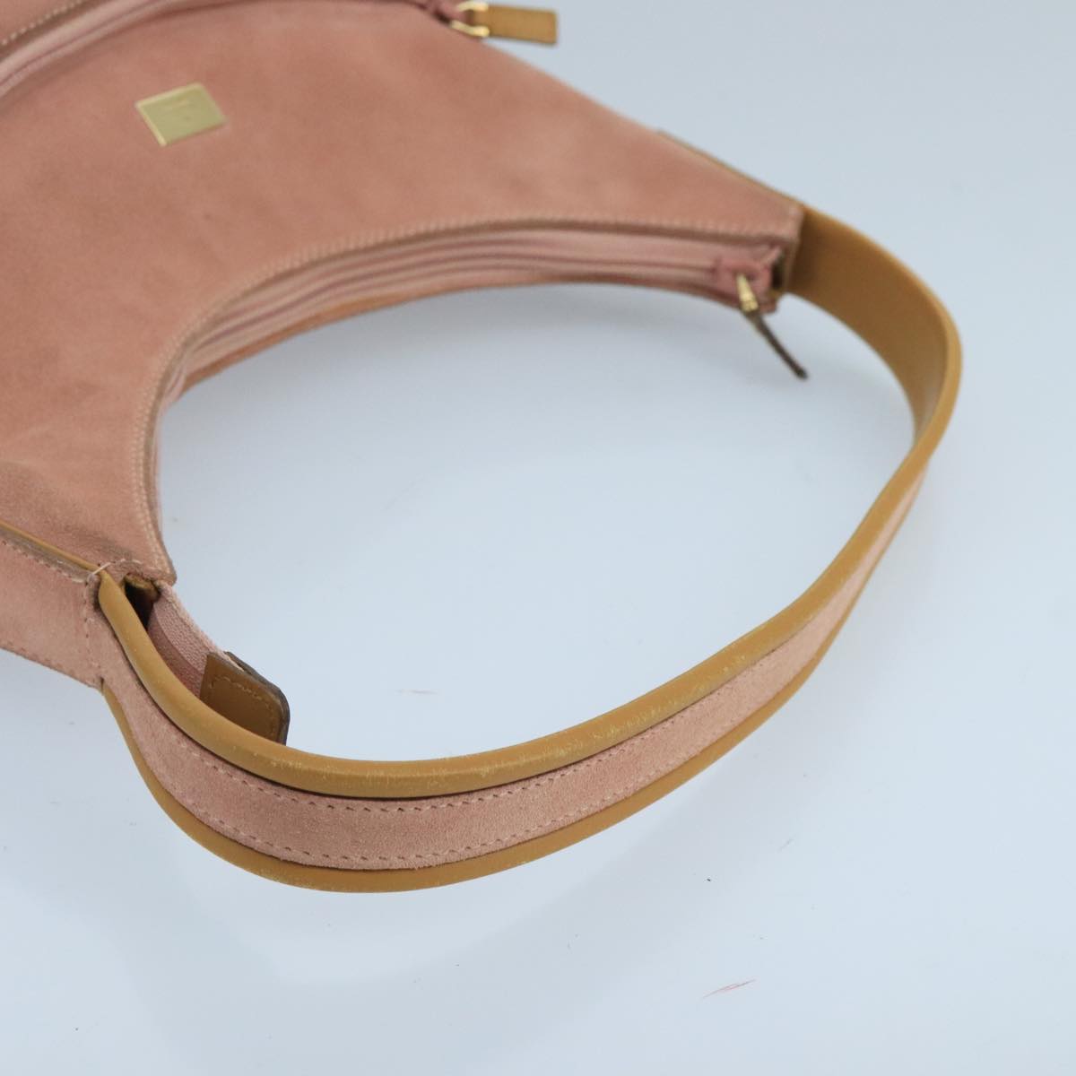 Gucci Hobo Pink Suede Handbag