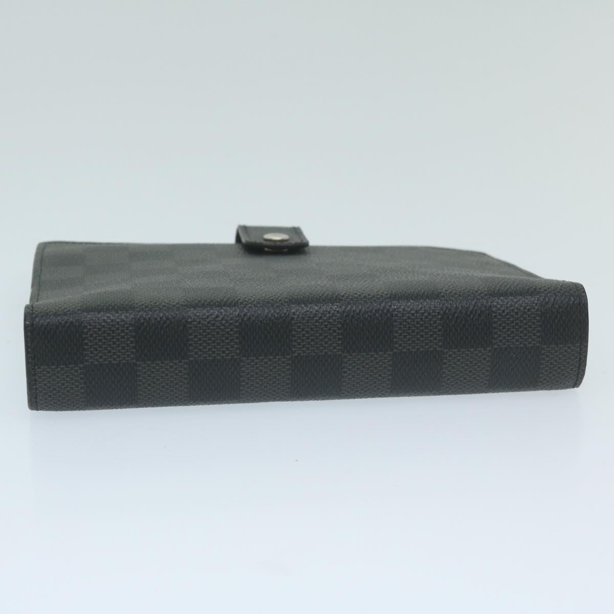 Louis Vuitton Agenda Brown Canvas Wallet