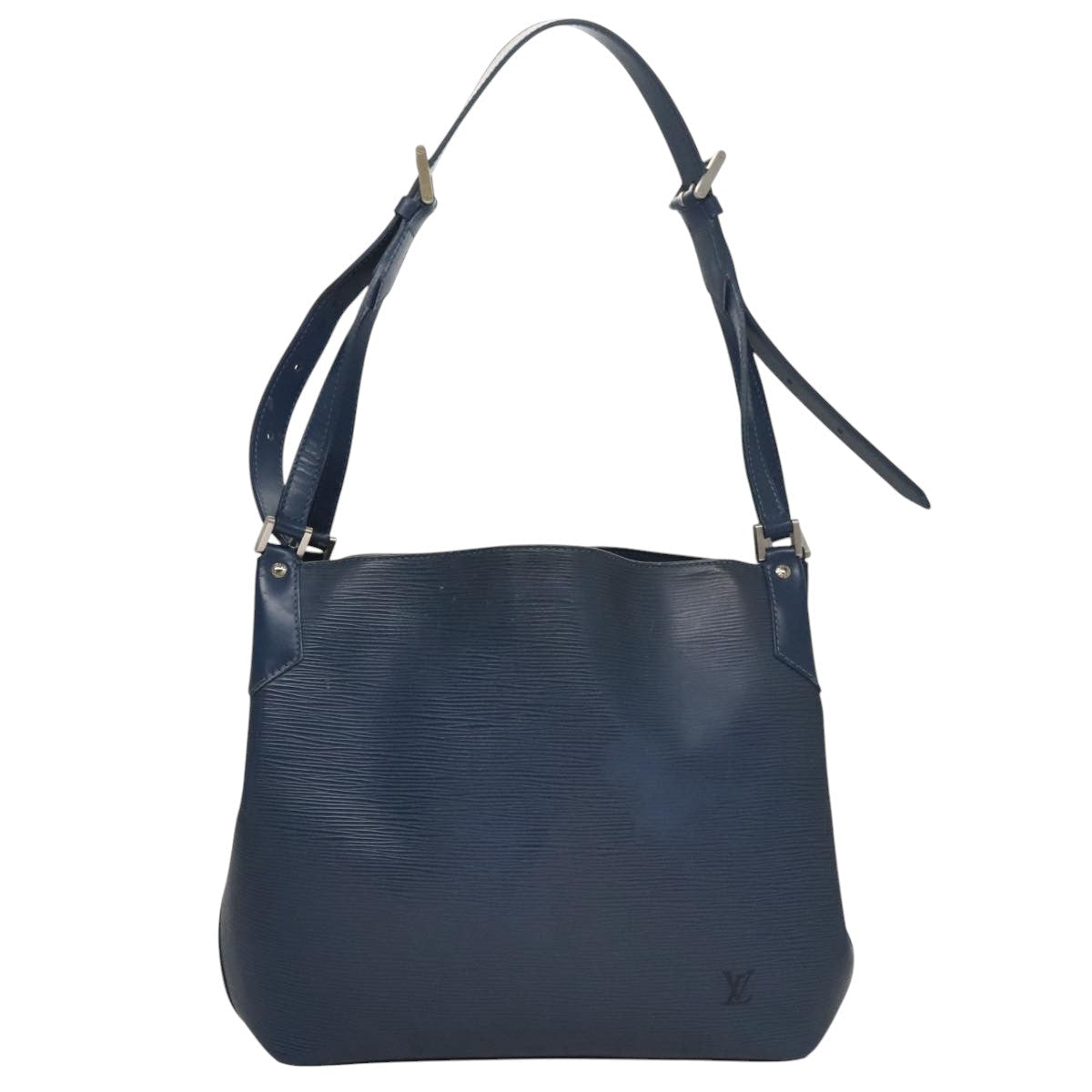 Louis Vuitton Mandala Blue Leather Shoulder Bag