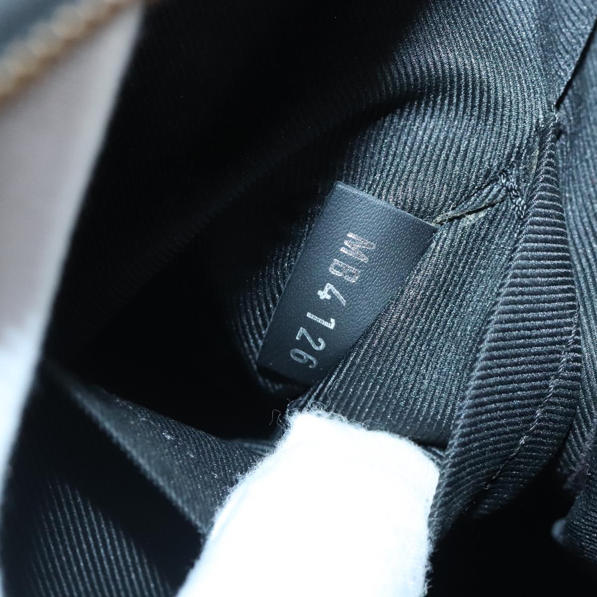 Louis Vuitton Bum Bag Black Canvas Shoulder Bag