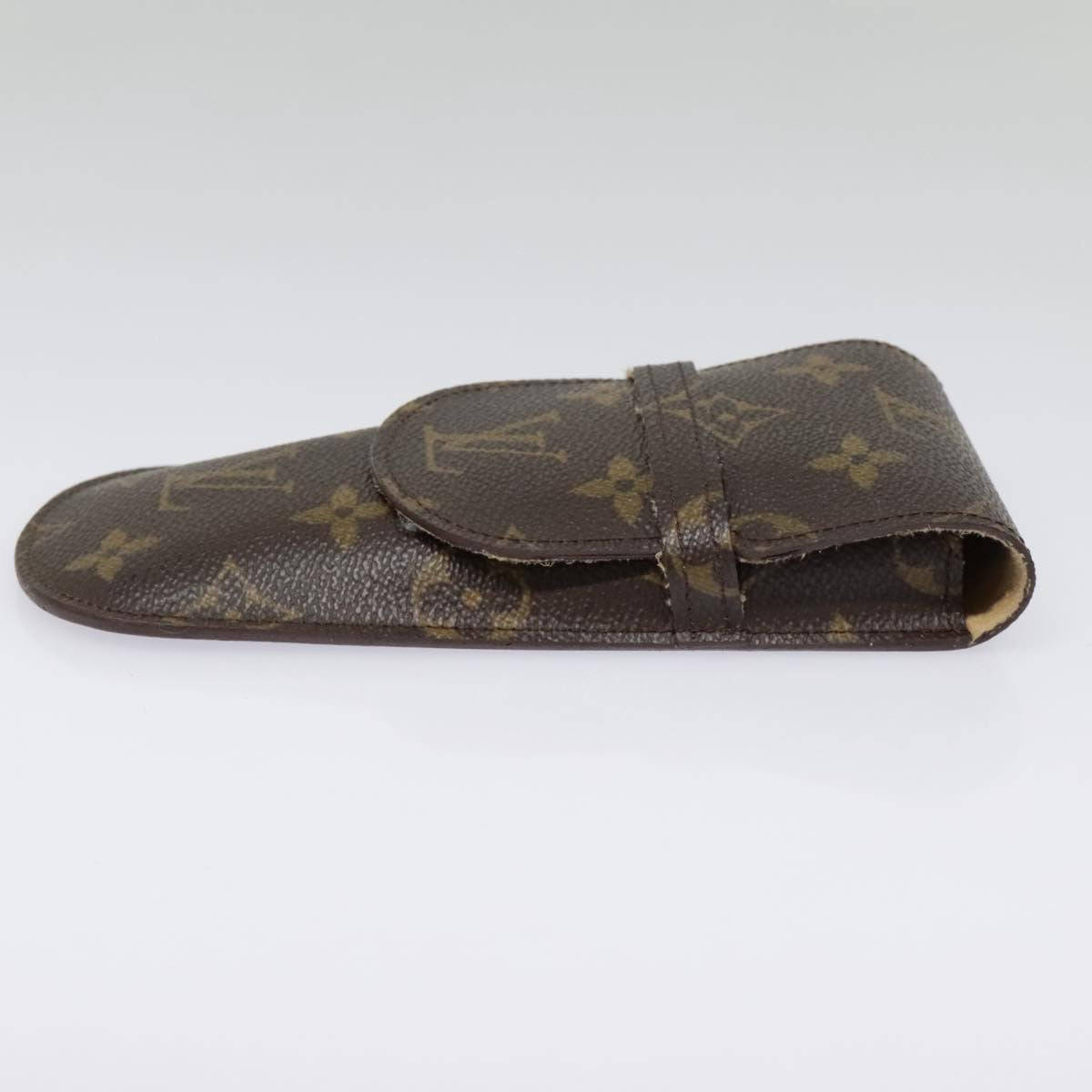 Louis Vuitton Glasses Case Brown Canvas Jewelleryset Jewelry