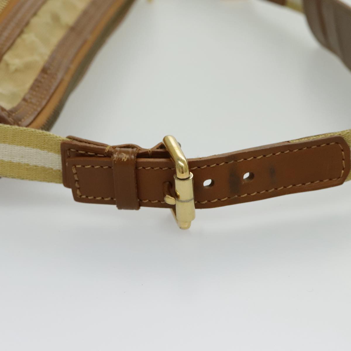 Louis Vuitton Catherine Beige Canvas Shoulder Bag
