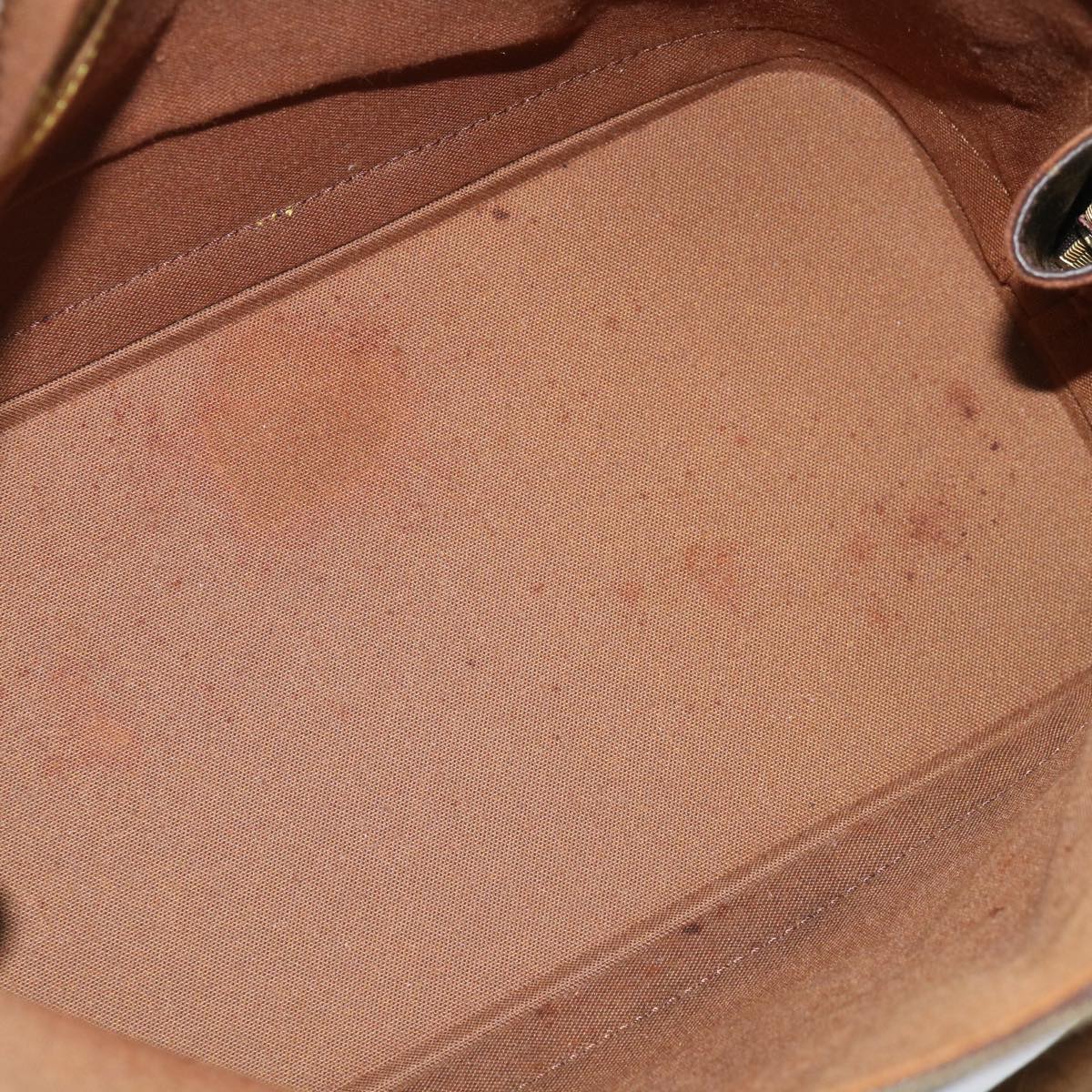 Louis Vuitton Alma Brown Canvas Handbag