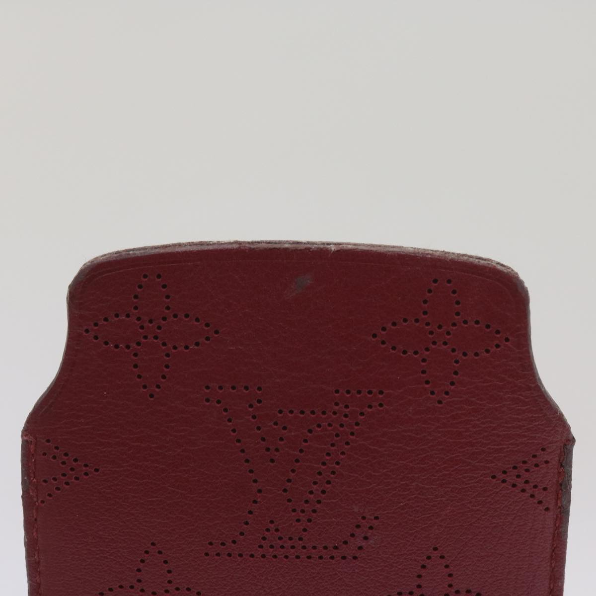 Louis Vuitton Etui Iphone Red Leather Phone Jewelry
