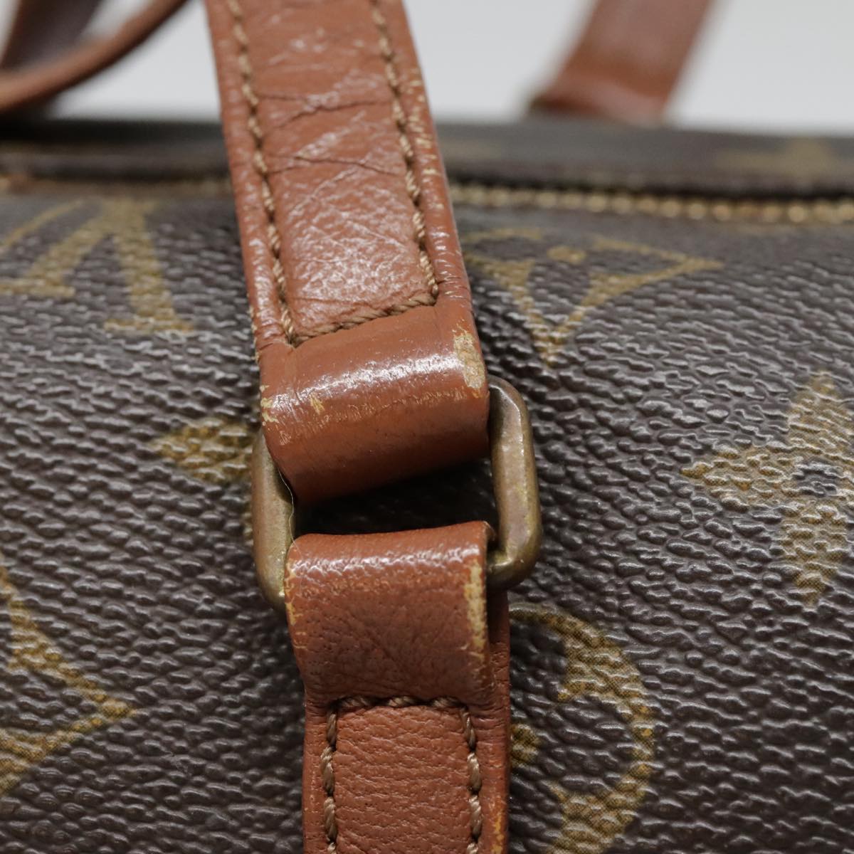 Louis Vuitton Papillon 30 Brown Canvas Handbag