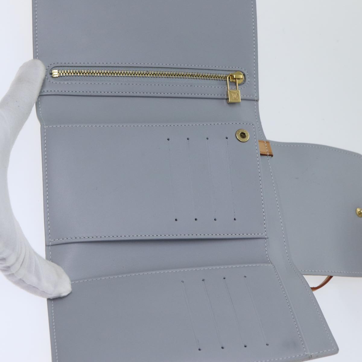 Louis Vuitton Walker Yellow Patent Leather Clutch Bag