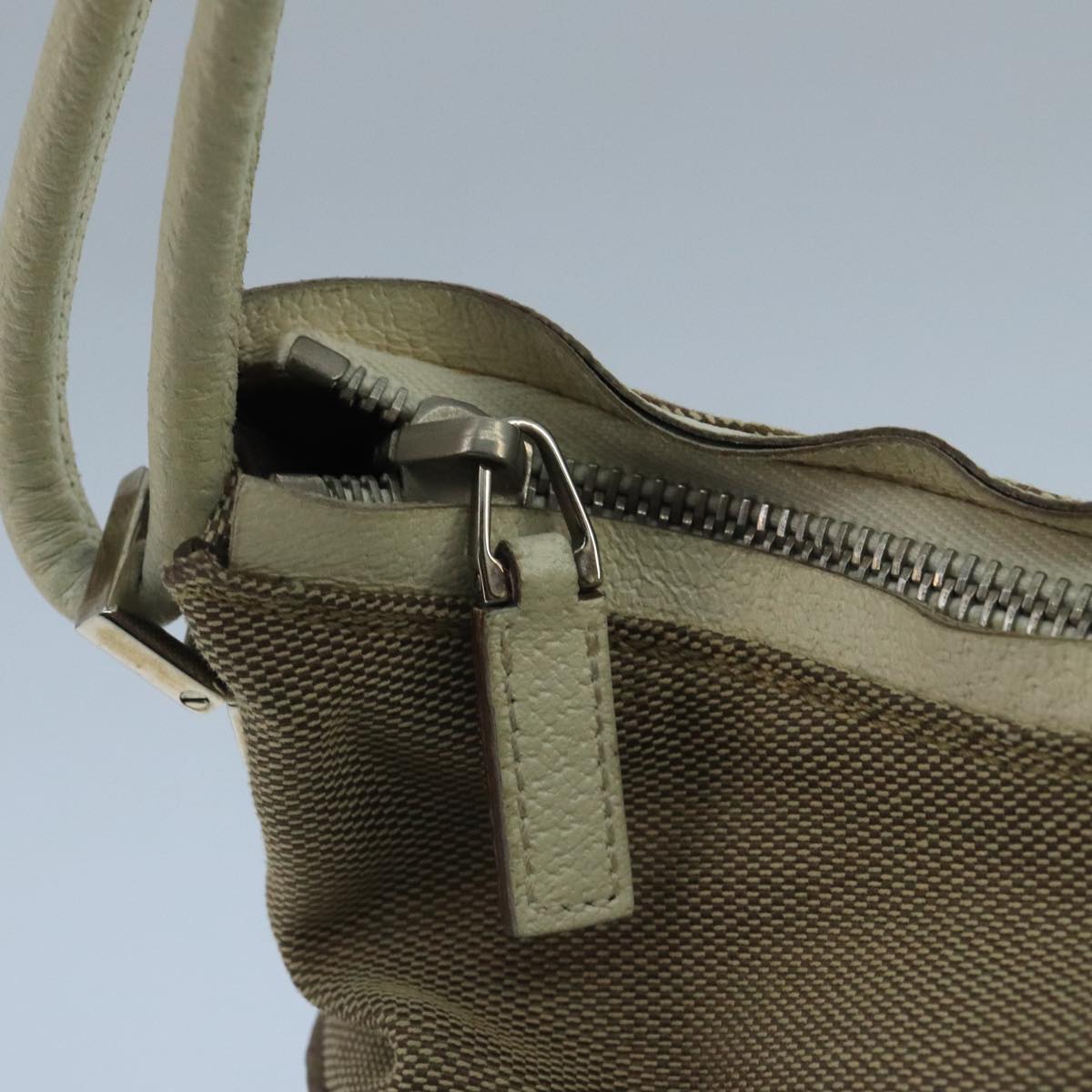 Gucci Beige Canvas Shoulder Bag