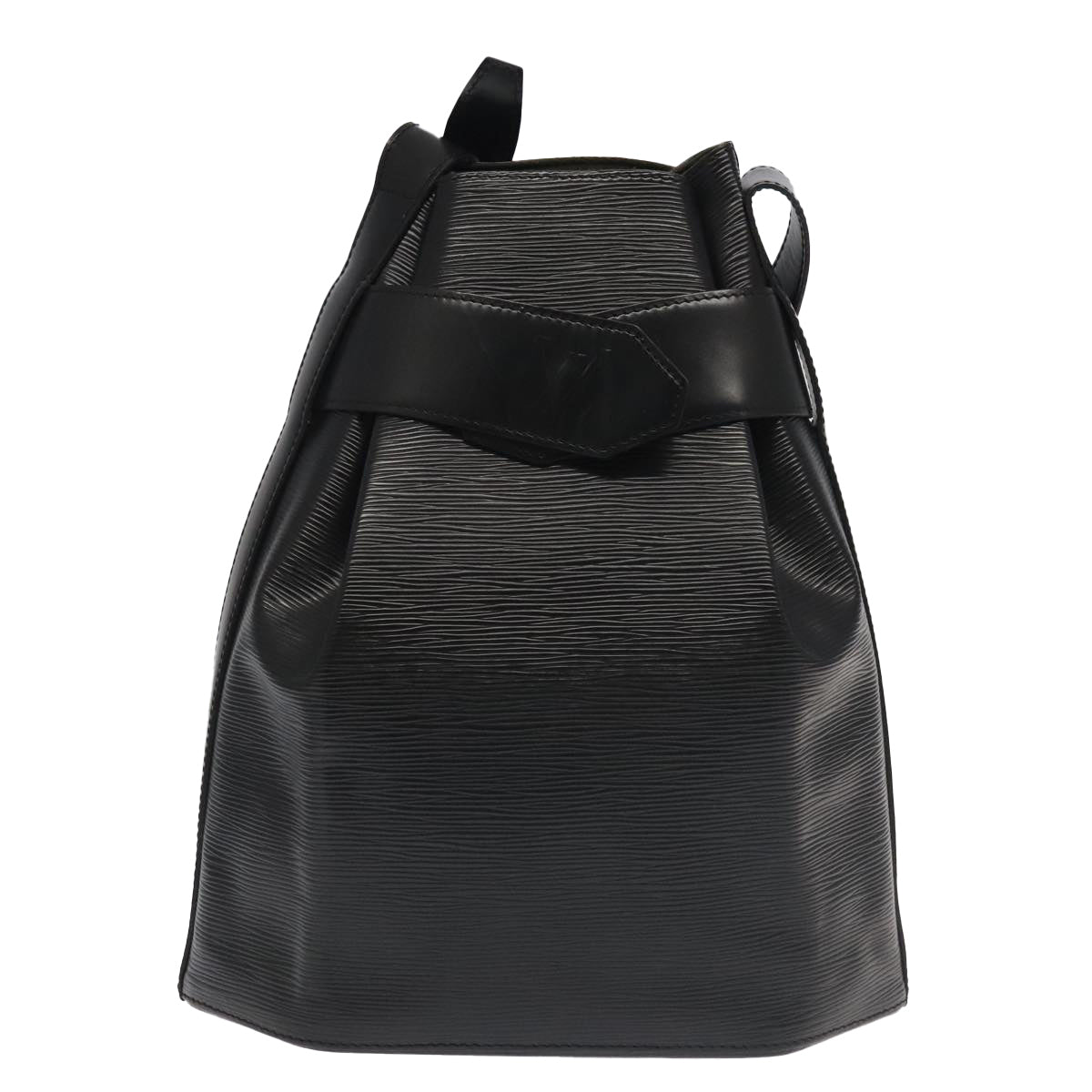 Louis Vuitton Sac D'épaule Black Leather Shoulder Bag