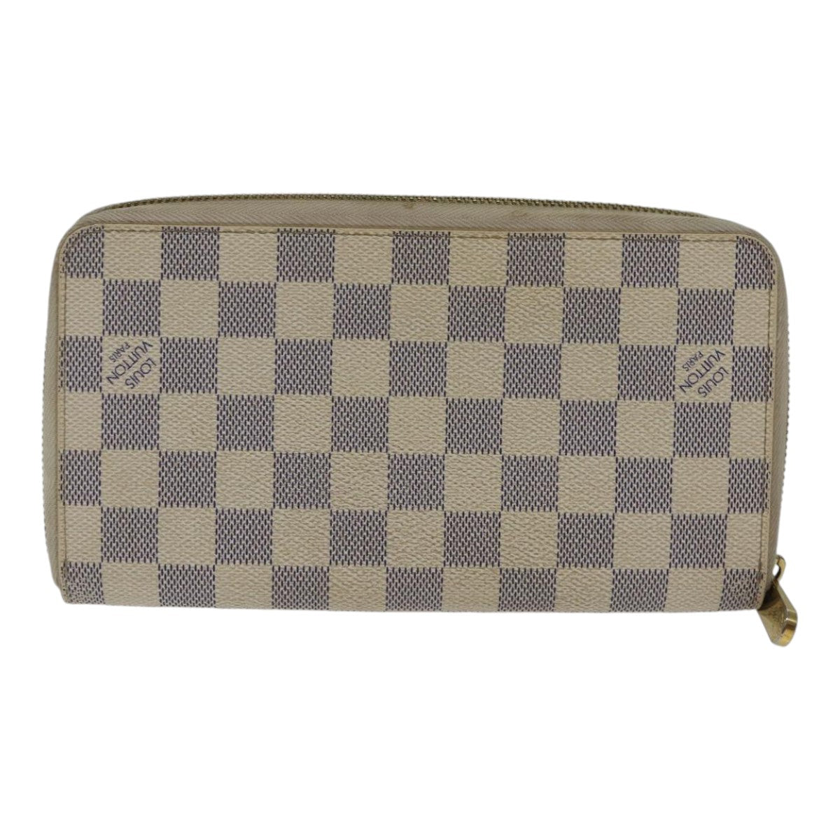 Louis Vuitton Zippy Wallet Blue Canvas Wallet
