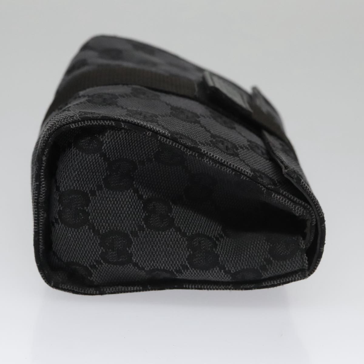 Gucci Gg Canvas Black Canvas Clutch Bag