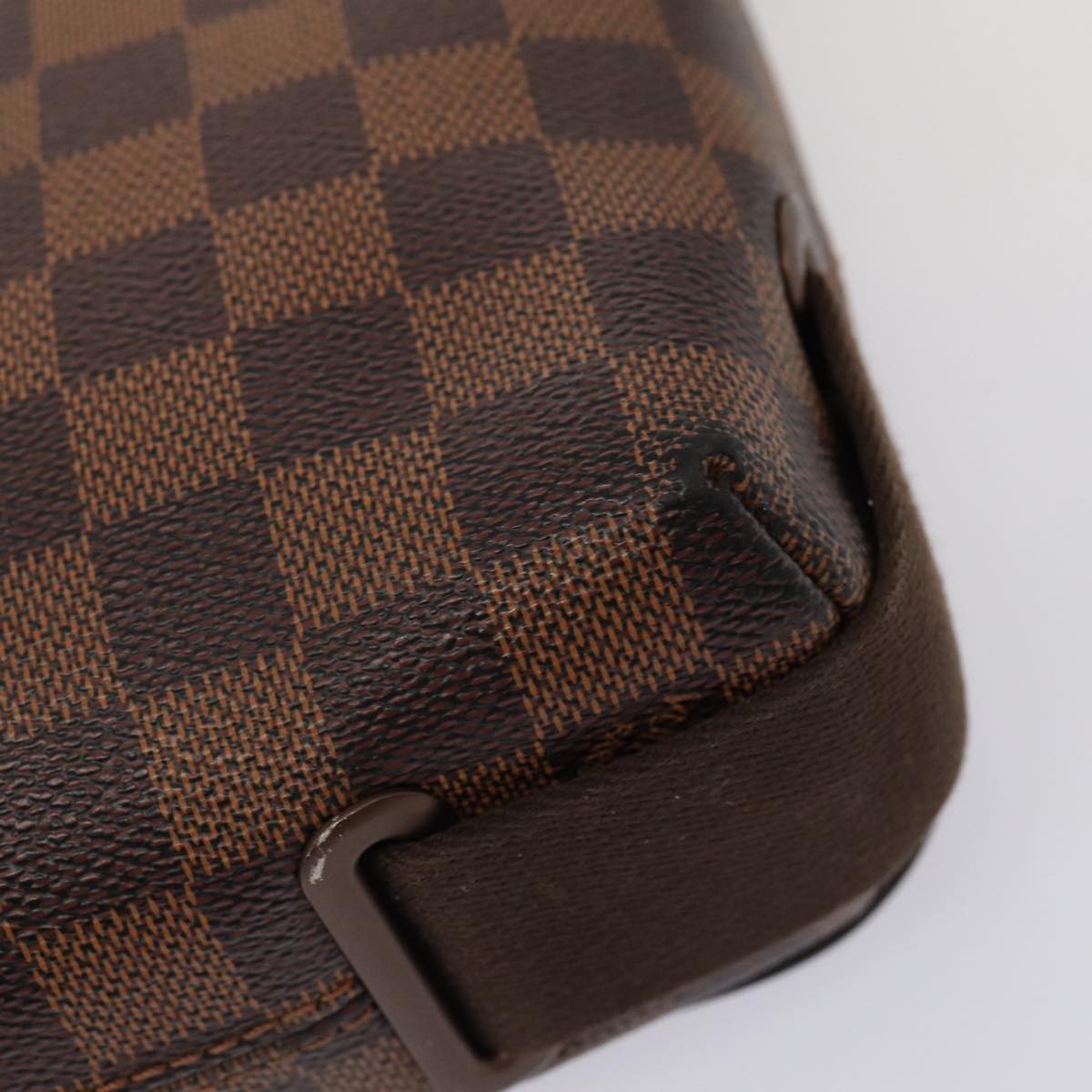 Louis Vuitton Brooklyn Brown Canvas Shoulder Bag