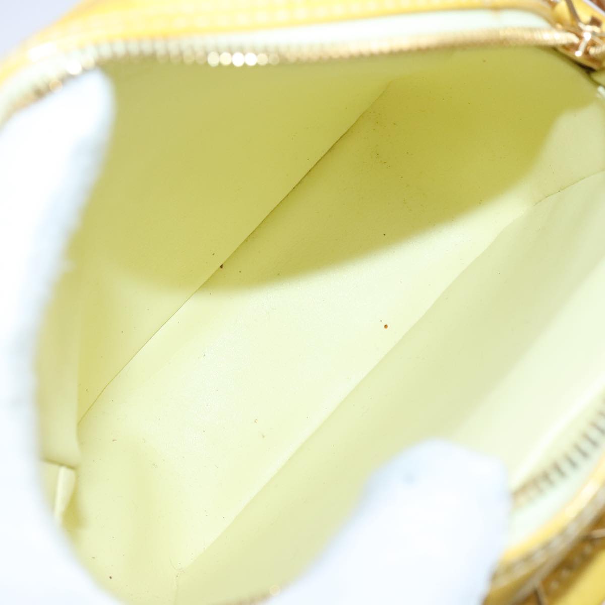 Louis Vuitton Wooster Yellow Patent Leather Shoulder Bag