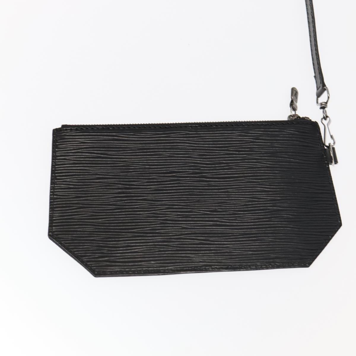 Louis Vuitton Sac D'épaule Black Leather Shoulder Bag