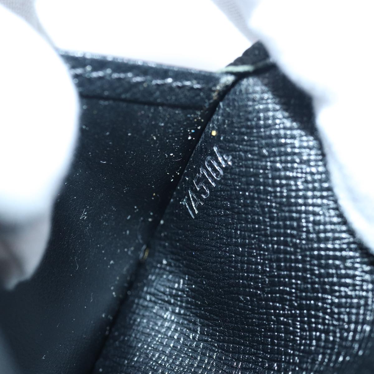 Louis Vuitton Portefeuille Brazza Black Leather Wallet