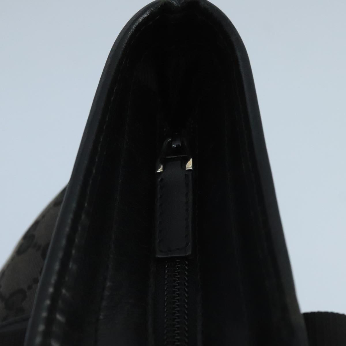 Gucci Black Canvas Tote Bag
