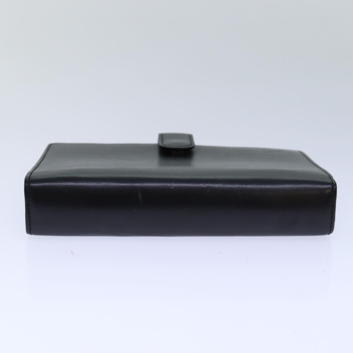 Louis Vuitton Agenda Mm Black Leather Wallet