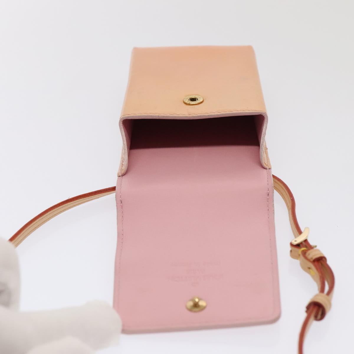 Louis Vuitton Etuit À Cigarettes Pink Patent Leather Wallet