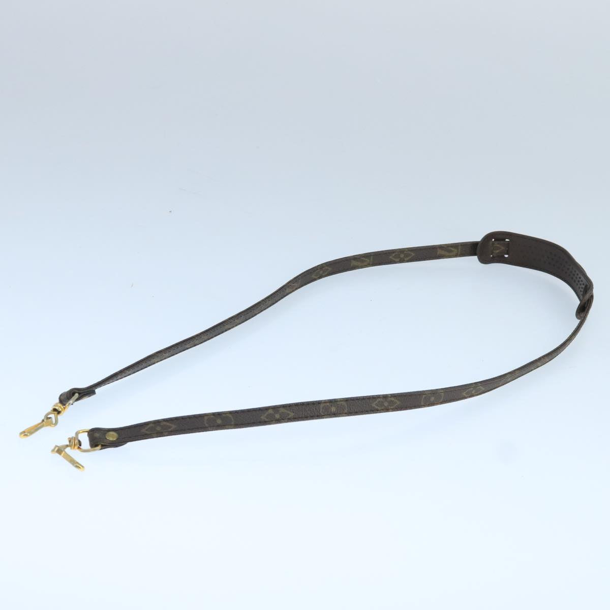 Louis Vuitton Shoulder Strap Brown Canvas Bag Jewelry