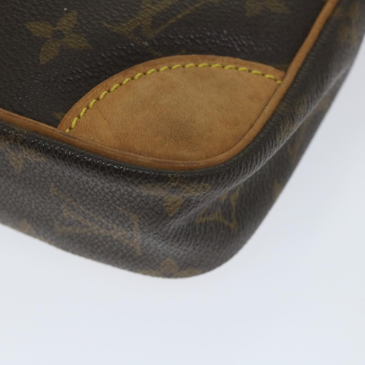 Louis Vuitton Danube Brown Canvas Shoulder Bag