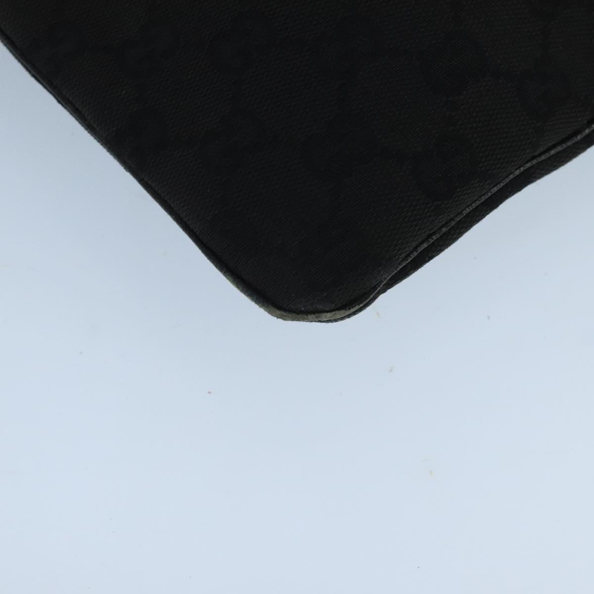 Gucci Black Canvas Shoulder Bag