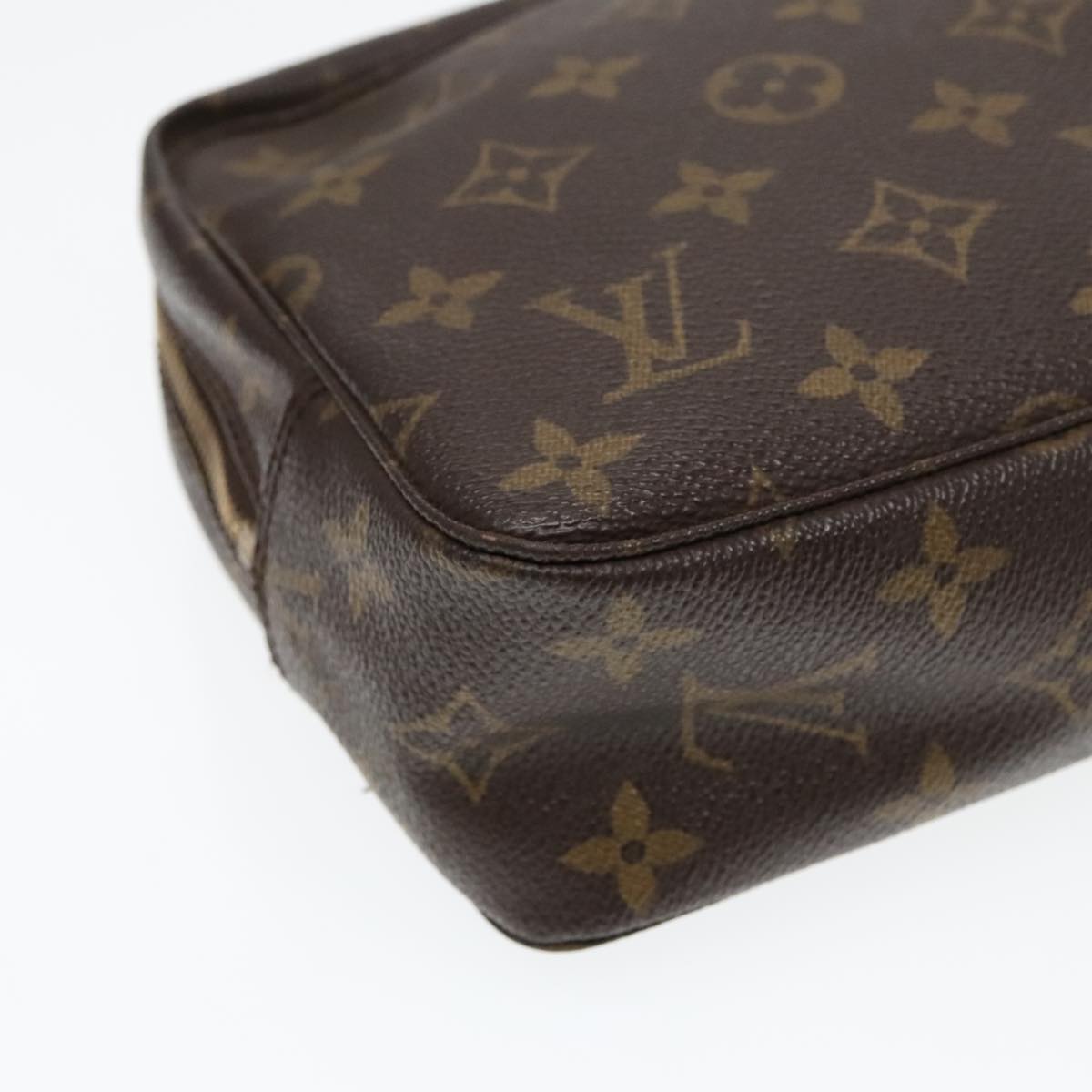 Louis Vuitton Truth Toilette 23 Brown Canvas Clutch Bag