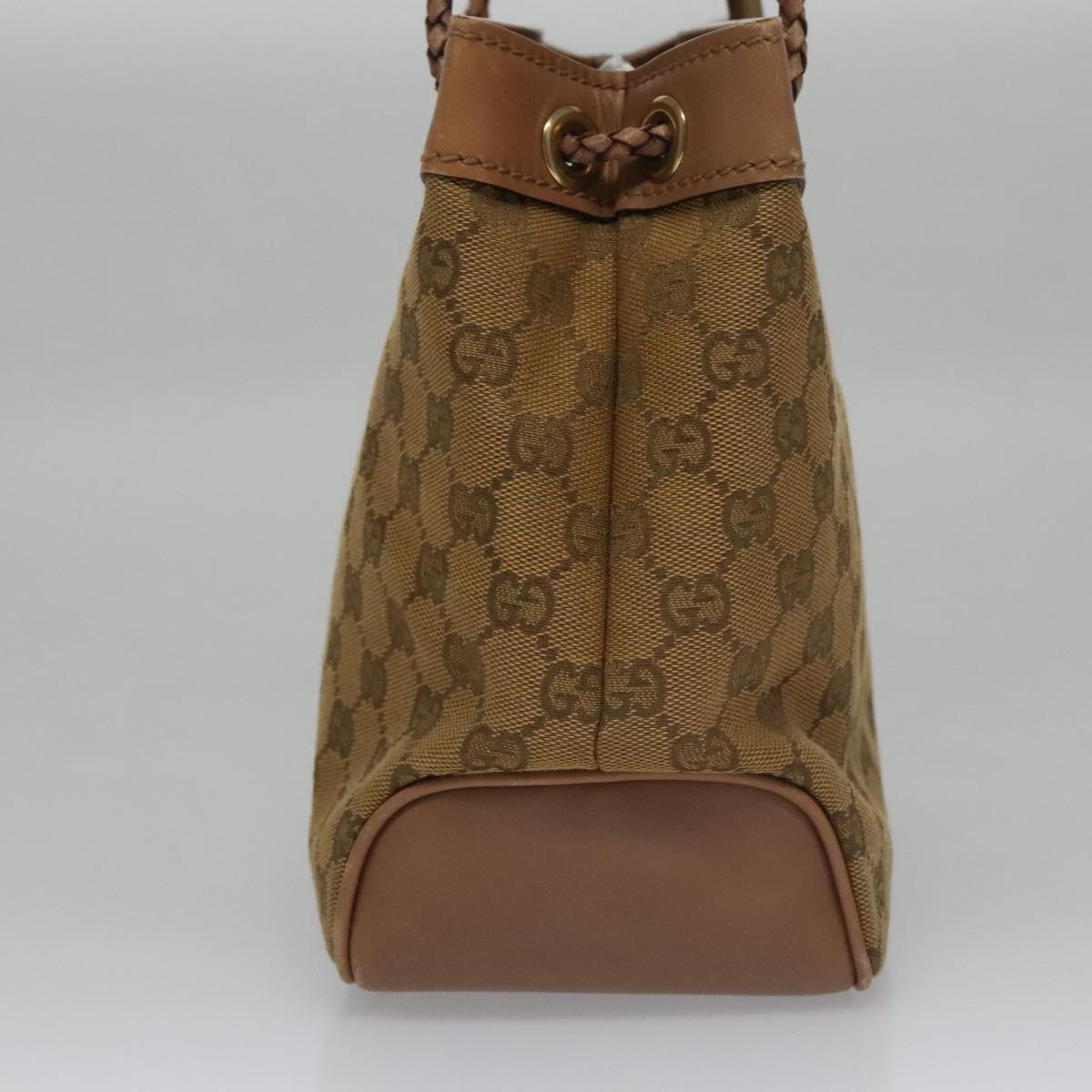 Gucci Gg Canvas Brown Canvas Shoulder Bag
