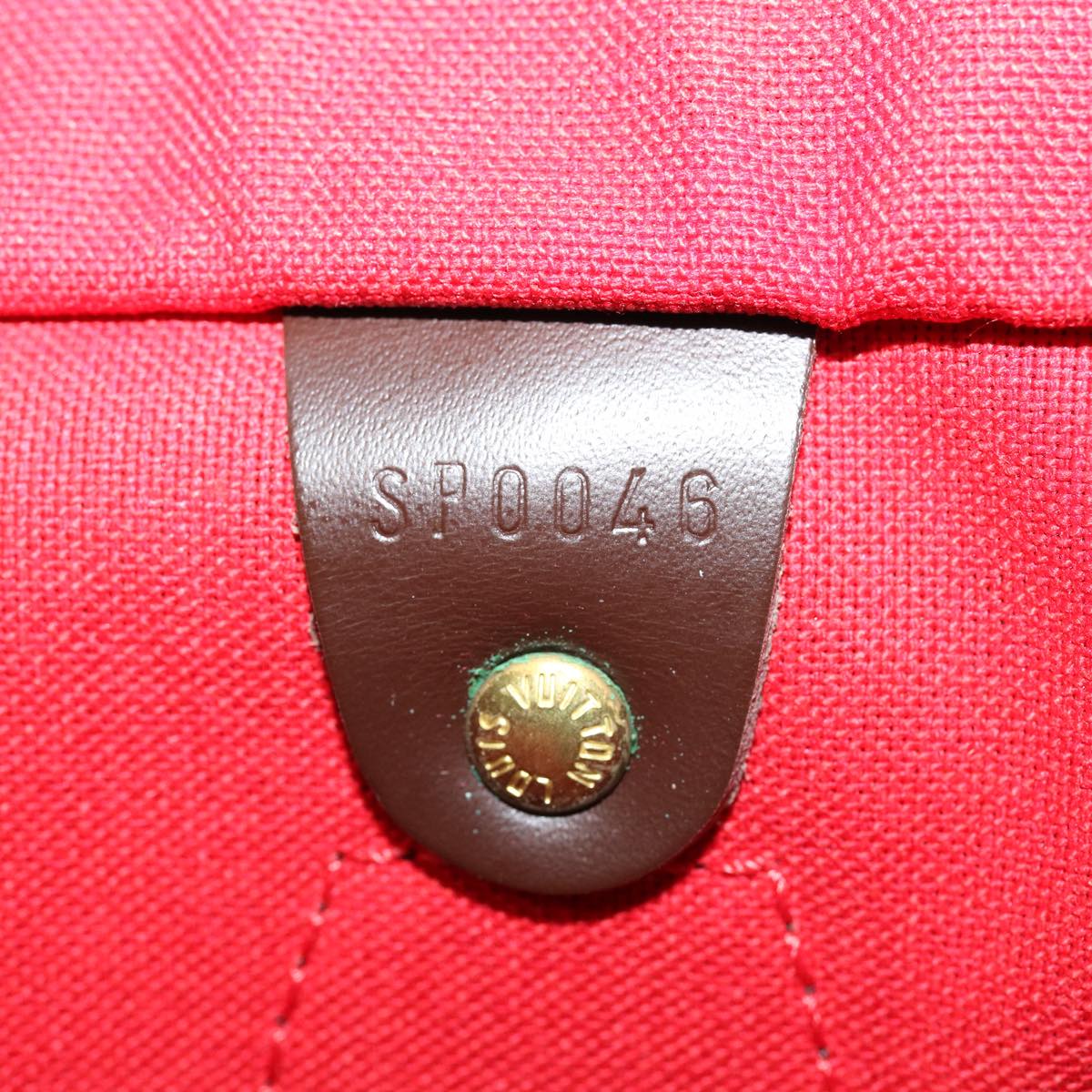 Louis Vuitton Speedy 25 Brown Canvas Handbag