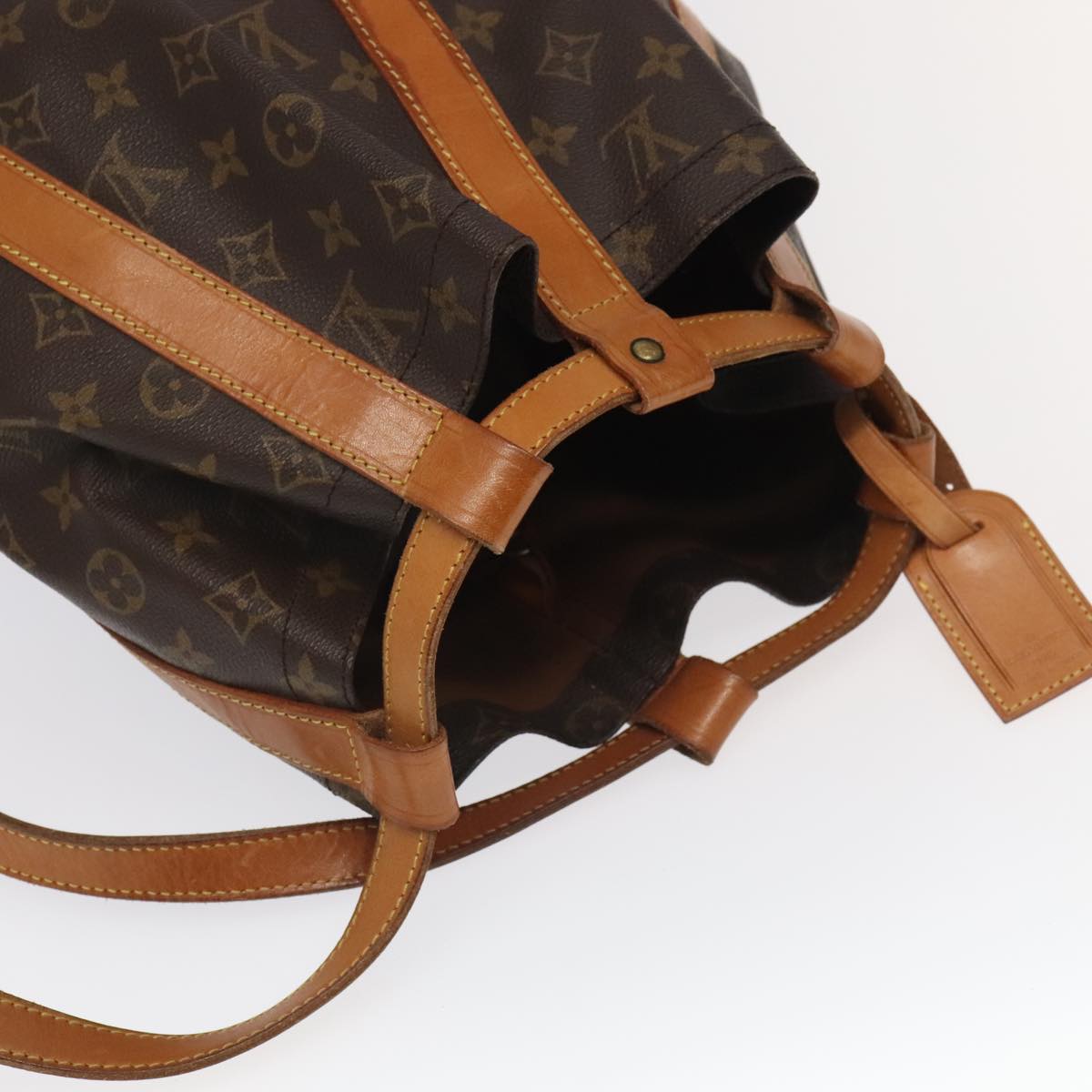 Louis Vuitton Randonnée Brown Canvas Backpack Bag